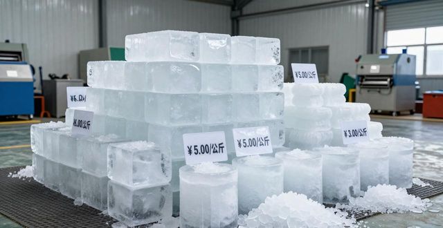 密云食用冰块多少钱 良臣制冰厂最新报价