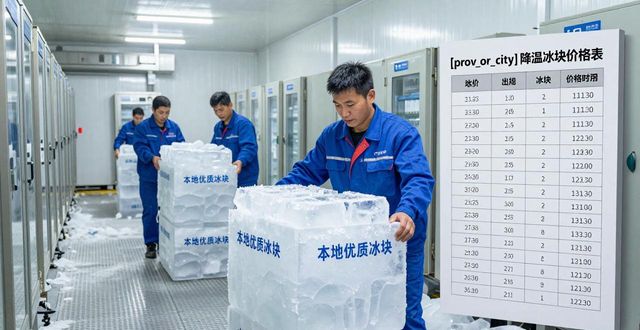 密云降温冰块多少钱一吨?本地制冰厂报价来了