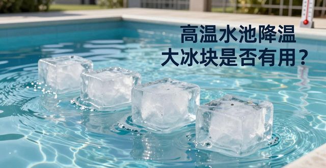 密云高温水池降温大冰块,到底管不管用?